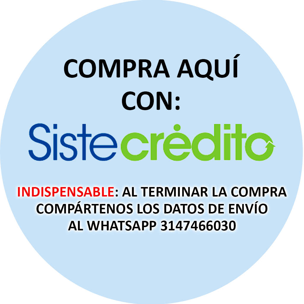 COMPRA CON SISTECRÉDITO RELOJ MEGIR